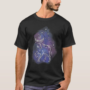T-shirt Symbole Taurus Zodiac Oeuvre Taurus Anniversaire