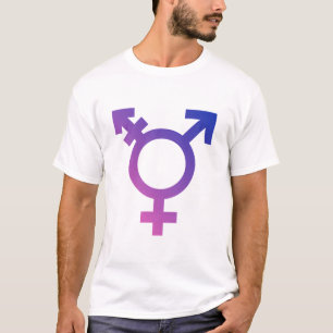 T-shirt Symbole transgenre