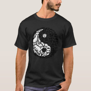T-shirt SYMBOLE YIN Yang CHAT