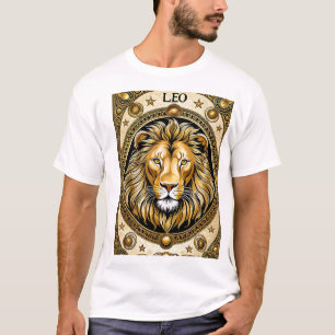 T-shirt Symbole Zodiak de l'astrologie de Leo
