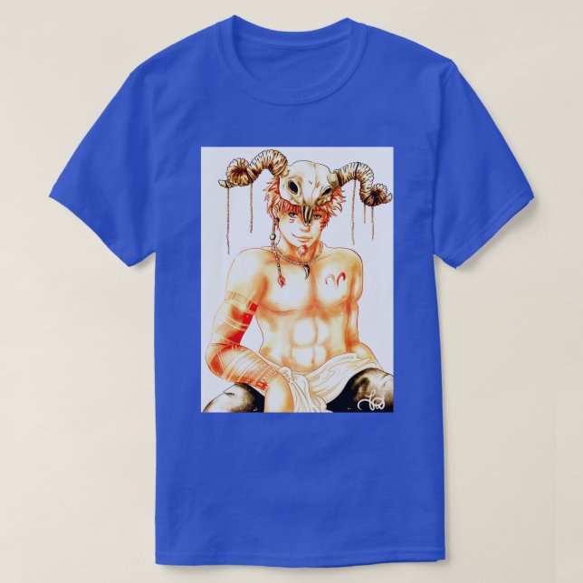 T-shirt SYMBOLE Zodiaque Aries (Design devant)