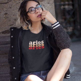 T-shirt SYMBOLE Zodiaque Aries | Chemise couleur de puissa
