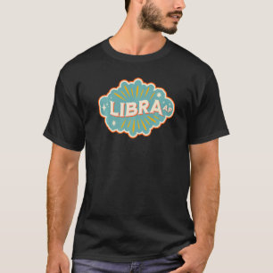 T-shirt Symbole Zodiaque de la Libra AF Anniversaire Horos