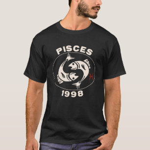 T-shirt SYMBOLE Zodiaque Horoscope Poissons 1998