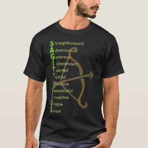 T-shirt SYMBOLE Zodiaque Horoscope Sagittaire