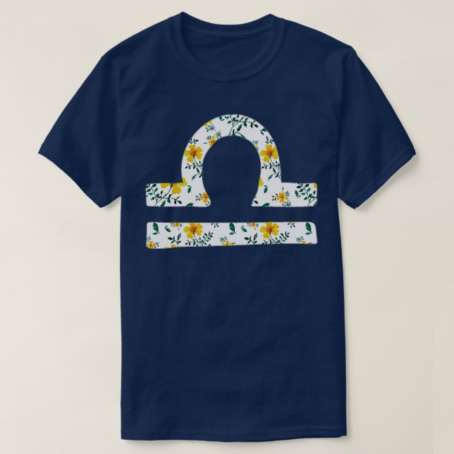 T-shirt SYMBOLE Zodiaque Libra (Design devant)