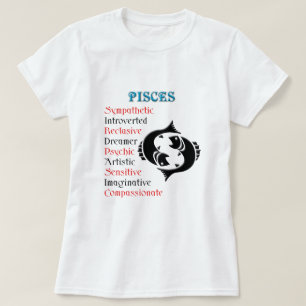 T-shirt Symbole zodiaque Pisces Horoscope