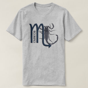 T-shirt Symbole zodiaque Scorpio Scorpion Hommes
