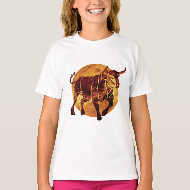 T-shirt SYMBOLE Zodiaque Taurus (Devant)