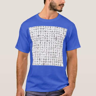 T-shirt Symboles alchimiques collectés
