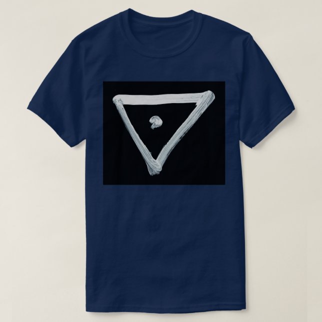 T-shirt Symboles alchimiques Eau Deux invertis (Design devant)