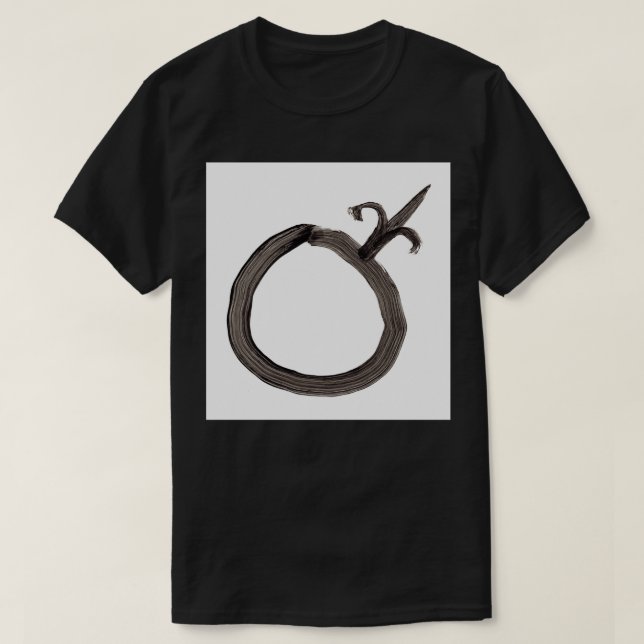 T-shirt Symboles alchimiques Gold One (Design devant)