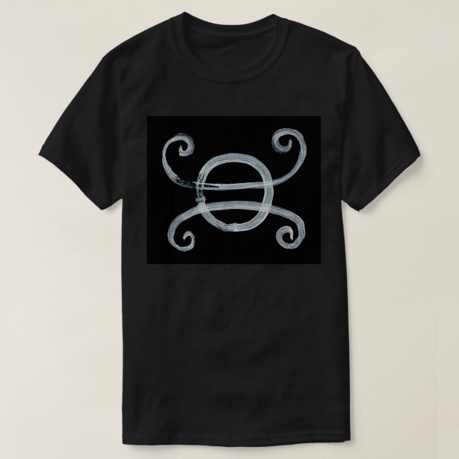 T-shirt Symboles alchimiques Inverti Huile de litre (Design devant)