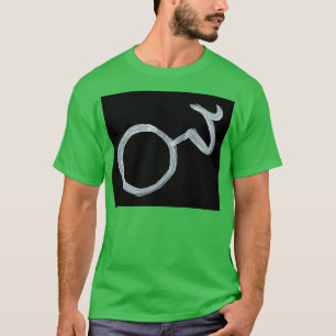 T-shirt Symboles alchimiques Magnésium Cinq inversés