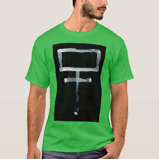 T-shirt Symboles alchimiques Potassium Un inversé