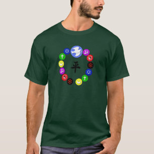 T-shirt Symboles de religion du monde