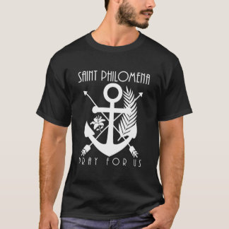 T-shirt Symboles de Saint Philoa Catholique Saints Jeuness