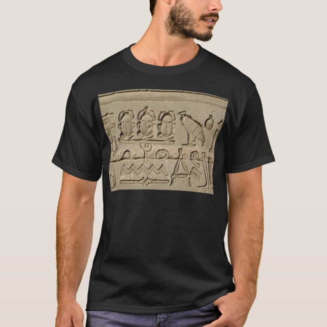 T-shirt Symboles égyptiens antiques (Devant)