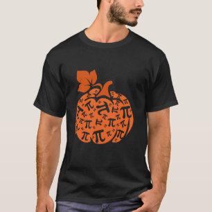 T-shirt Symboles Pi Citrouille forme mûre Math Science Tha
