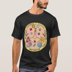 T-shirt Symboles secrets Vitriol Rosicrucian Alchimie