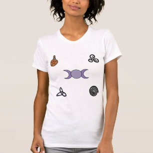 T-shirt Symboles wiccan et païen