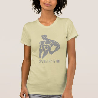 T-shirt Symmetry Is Art Golden Era Bodybuilding Motivation