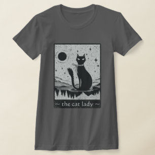 T-shirt Sympa Texte Personnalisé Carte Tarot Fortune Telle
