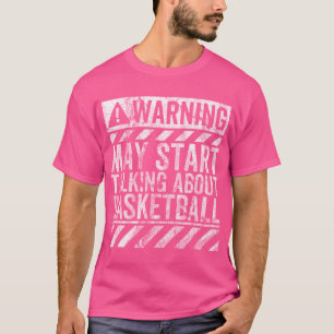 T-shirt Sympathique panneau d'avertissement peut commencer