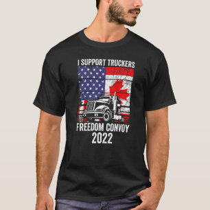 T-shirt Sympathisant du Convoi de la Liberté 2022 Je souti