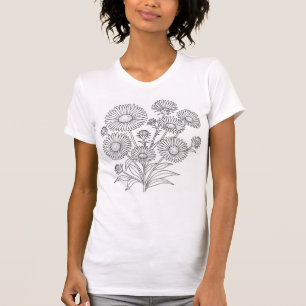 T-shirt Symphyotrichum Novae-Angliae
