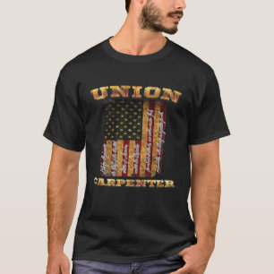 T-shirt Syndicat des travailleurs pro-américains fier char