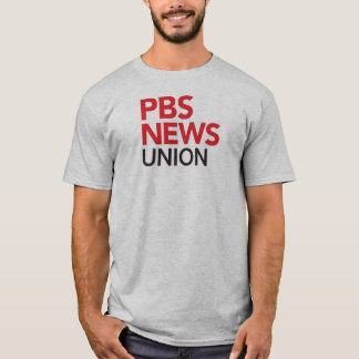 T-shirt Syndicat du PBS NewsHour, PAS DE LIGNE DE TAG