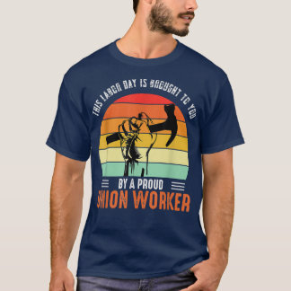 T-shirt Syndicat Fête du Travail Forte Joyeuse Fête du Tra