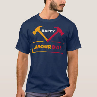 T-shirt Syndicat Fête du Travail Forte Joyeuse Fête du Tra