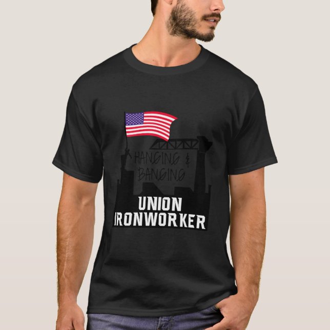 T-shirt Syndicat Syndicat Du Travail Du Fer (Devant)