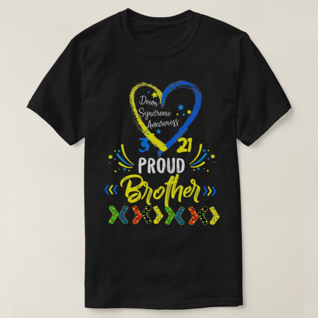 T-shirt Syndrome de Fièvre envers le Frère Sensibilisation (Design devant)