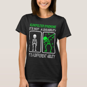 T-shirt Syndrome de Klinefelter Ce n'est pas un handicap