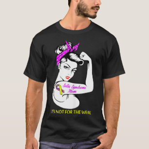 T-shirt Syndrome de Sotos Maman Ce n'est pas pour les faib