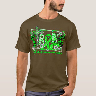 T-shirt Syndrome néphrotique Sensibilisation ruban croisé 