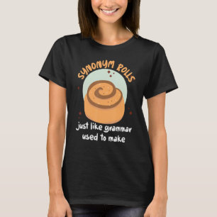 T-shirt Synonyme Roule Comme La Grammaire Utilisée Pour Fa