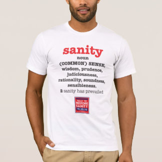 T-shirt synonymes de santé d'esprit