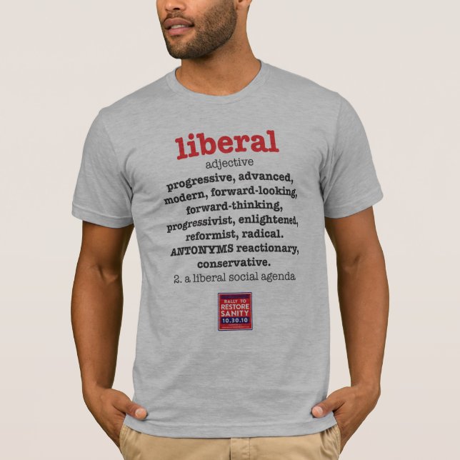 T-shirt synonymes libéraux (Devant)