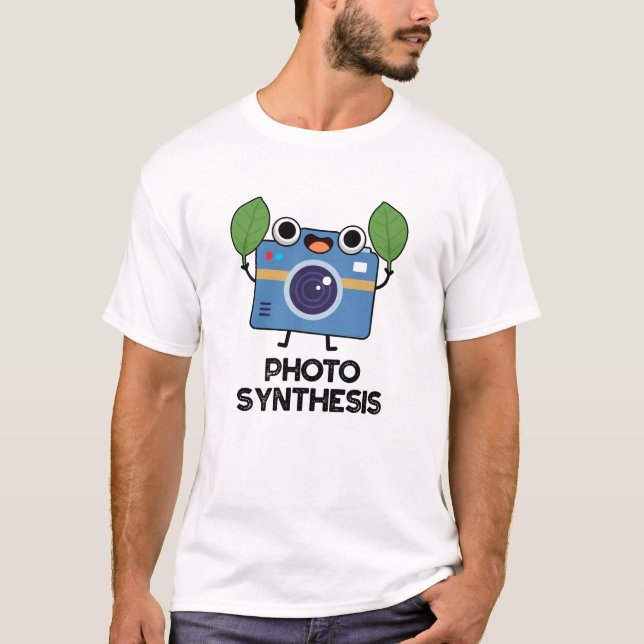 T-shirt Synthèse De Photo Drôle Caméra Pun (Devant)