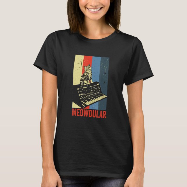 T-shirt Synthétise modulaire de l'instrument de musique de (Devant)