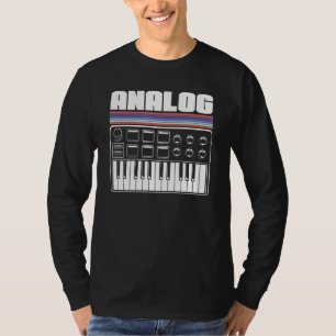 T-shirt Synthétiseur cool Analog Acid Machine Synth Nerd 8