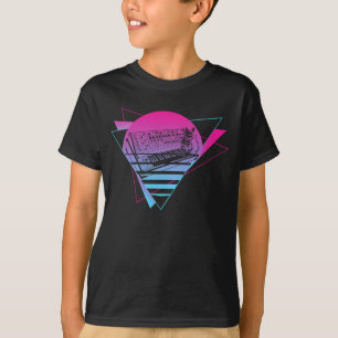 T-shirt Synthétiseur modulaire Analog Vaporwave Techno Ca