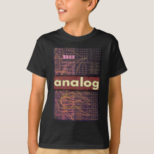 T-shirt Synthétiseur modulaire analogique Producteur de sy