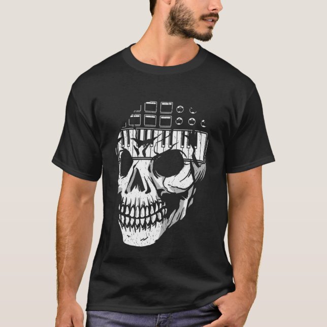 T-shirt Synthétiseur modulaire analogique Synthétiseur de  (Devant)