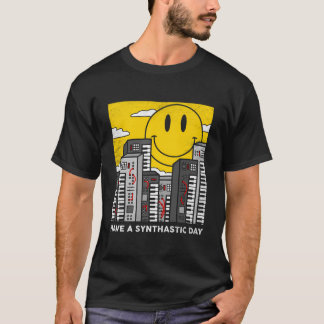 T-shirt Synthétiseur Ont Un Jour Synthastique Analog Dj Ge