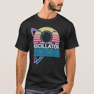 T-shirt Synthétiseur Synthétiseur Musicien Électronique Os